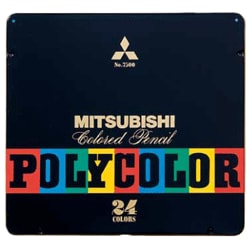 三菱鉛筆 色鉛筆 ポンキーペンシル 12色 K800PK12CLT 折れにくい