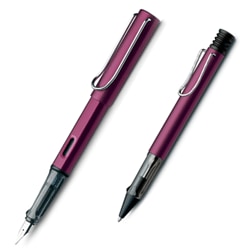 LAMY アルスター 万年筆・ボールペン 2本セット アルミボディ ロングセラー 名入れ プレゼント お祝い 人気