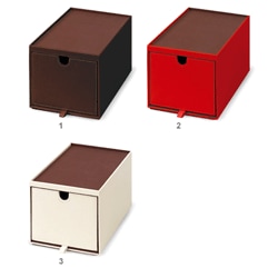 家庭やオフィスの収納整理にオススメ レイメイ藤井 スタッキングボックスシリーズ スタッキングボックス(1段)