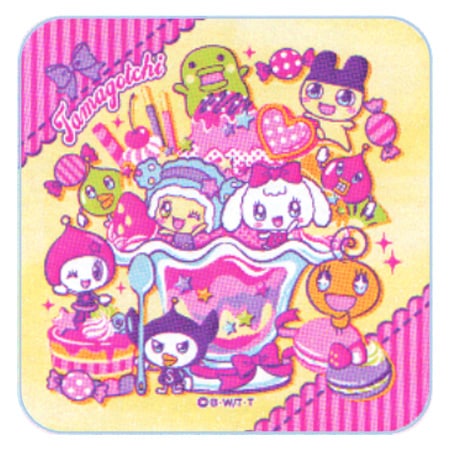 キャラクターステーショナリー たまごっち ミニタオル キャラクターステーショナリー キャラクター別 たまごっち 文房具を贈り物に 文具の森 大人の文具ギフト館