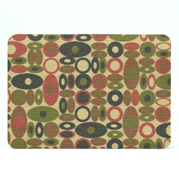 【ネコポス便可】新感覚。ふすま地を使ったマウスパッド〈基本柄〉1305 幾何学模様丸-4