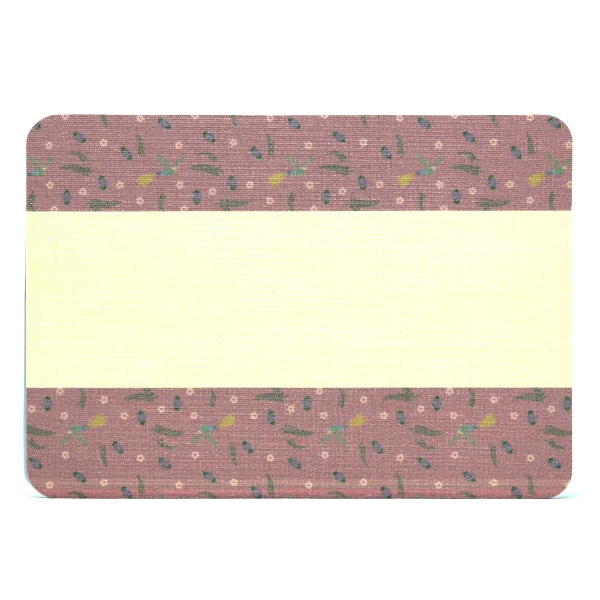 【ネコポス便可】新感覚。ふすま地を使ったマウスパッド〈基本柄〉1602 唐辛子(とうがらし)