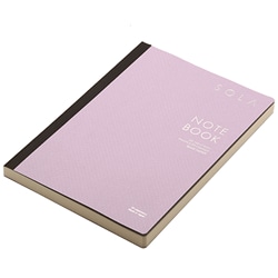 文房具の専門誌「趣味の文具箱」から生まれたノートシリーズ　エイ出版社　SOLA　7mm横罫A5ノート・ソフト