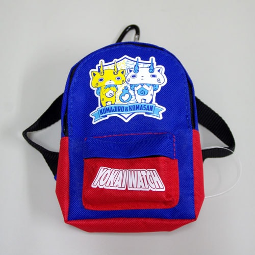 ※お一人様1つでお願いします※　カラビナ付でベルトやバッグに付けられて便利！　妖怪ウォッチ　カラビナ付きリュック型ポーチ
