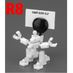 机の上を占拠するロボットメモフォトスタンド　OHTO　ROBOT MEMO-CRIP