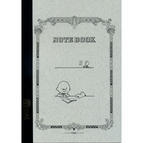 ツバメノート スヌーピー A5 チャーリーブラウン＆スヌーピー 高級 レトロ ロングセラー 上質な書き心地 プレゼント