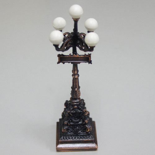 アンティーク鉛筆削り 街灯 ミニシャープナー レトロ コレクション プチギフト 文房具 プレゼント 置物