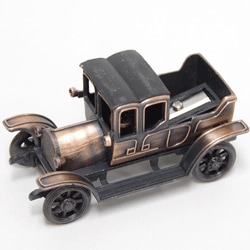 アンティーク鉛筆削り 車FT ミニシャープナー レトロ コレクション プチギフト 文房具 プレゼント 置物