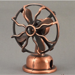 アンティーク鉛筆削り 扇風機 ミニシャープナー レトロ コレクション プチギフト 文房具 プレゼント 置物