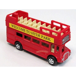 アンティーク鉛筆削り ロンドンツアーバス ミニシャープナー レトロ コレクション プチギフト 文房具 プレゼント 置物