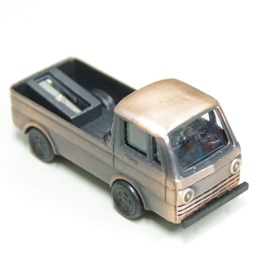 アンティーク鉛筆削り リトルワゴン ミニシャープナー レトロ コレクション プチギフト 文房具 プレゼント 置物