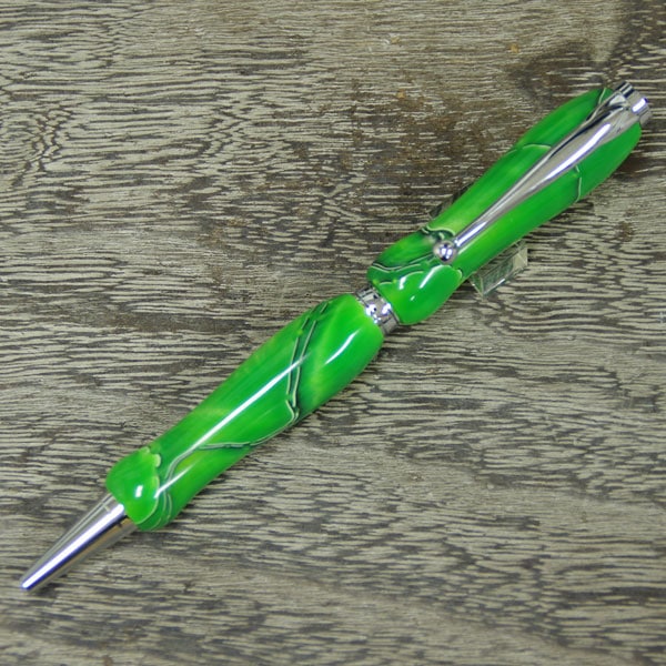 ds-アクリルボールペン/文房具 〔レイクグリーン Green〕 クロスタイプ