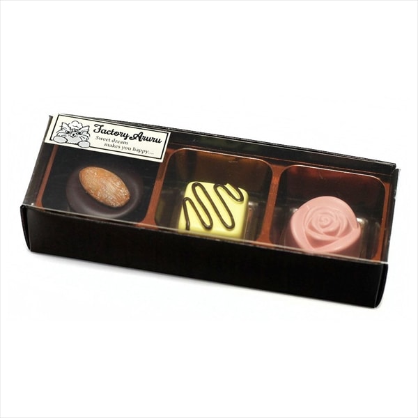 本物そっくりな楽しいマグネットでプレゼントにもオススメ アルタ チョコレートマグネット3個セットC