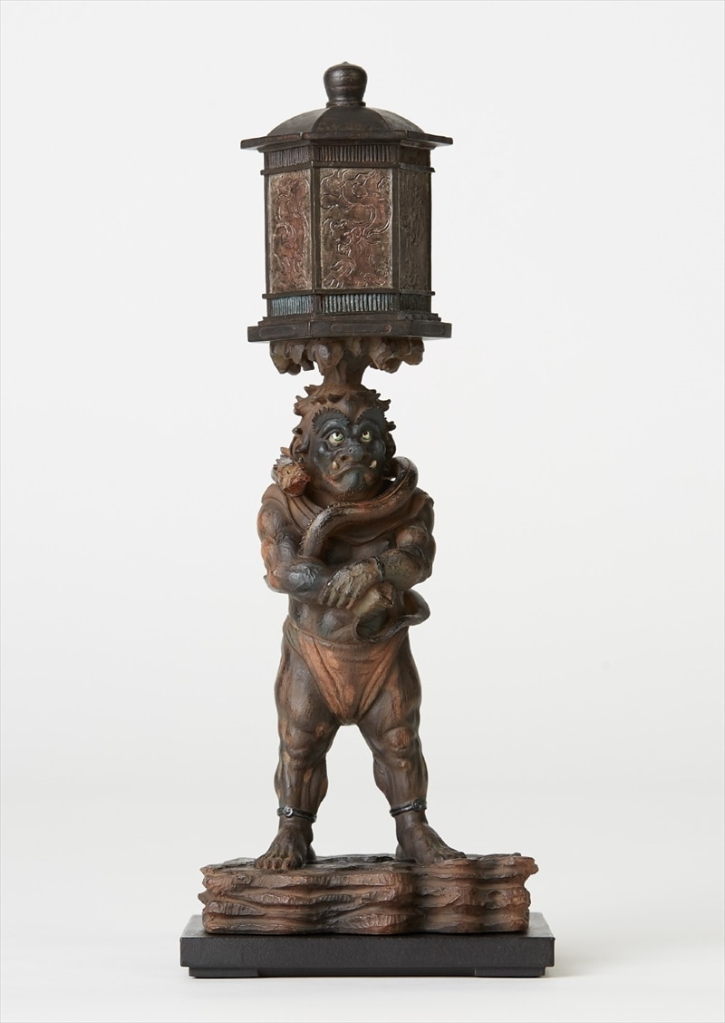 約20cmの掌サイズの姿の中に日本の匠の技を凝縮! 身近における仏像シリーズ イSム TanaCOCORO『掌』 竜燈鬼