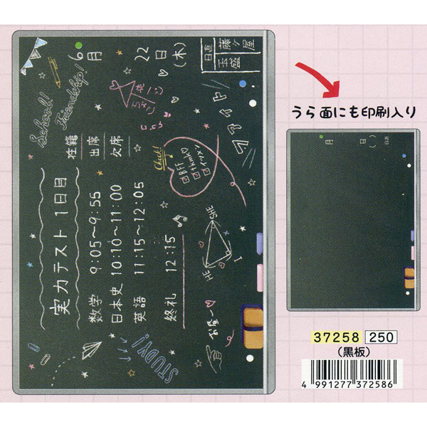 小学校でおなじみのアイテムの第2弾☆ 平成小学校ステーショナリー・両面下敷き