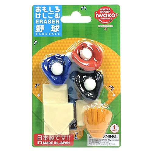 安心の日本製 集めるほど楽しくなるイワコーのおもしろ消しゴム
