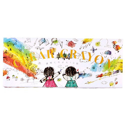 重ね塗りがキレイ☆ 水彩画のような表現もできる透明感のある色彩