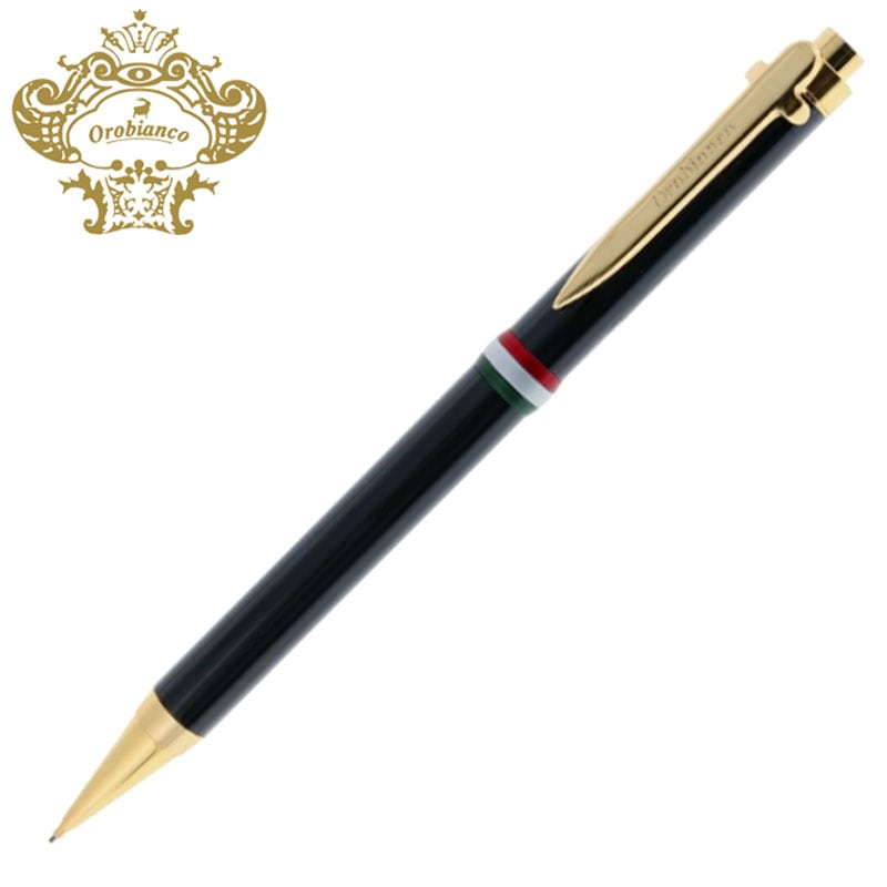 オロビアンコ ラ・スクリヴェリア シャープペンシル ゴールド 高級品 名入れ オシャレ プレゼント お祝い イタリア