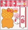 おいしいイラストをそのまま付箋に サカモト サンリオ スイーツ付箋 ハローキティ|まるで本物!?　食品文具コーナー|高級雑貨・木製玩具用品