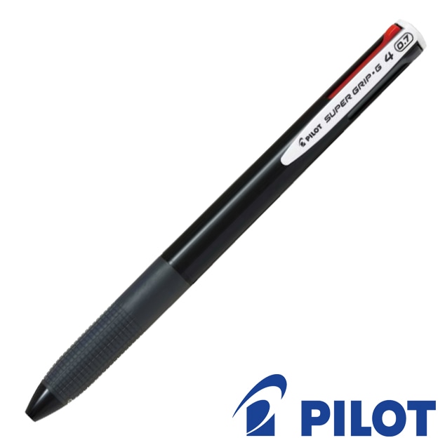 BKSG-35F パイロット スーパーグリップG4 しっかり握れるスリムな4色ボールペン 10本セット