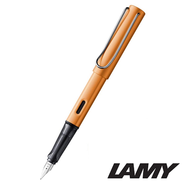 2019年限定カラーは金属の質感を感じさせるブロンズ  LAMY 万年筆 アルスター 極細