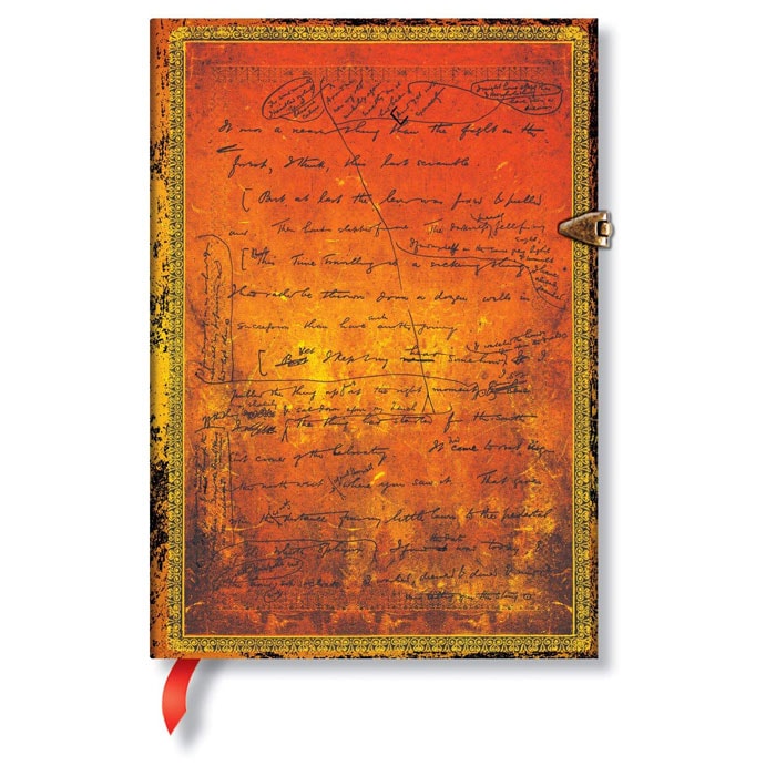 paperblanks ノートブック ミディ H.G.ウェルズ タイム・マシン 洋書のような洗練されたデザイン 限定デザイン