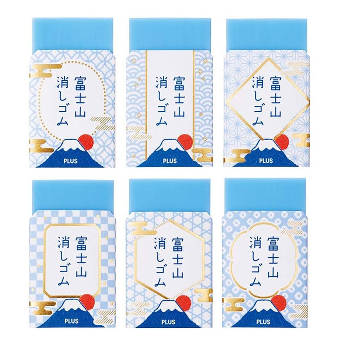 プラス AIR-IN エアイン 富士山消しゴム 青富士 ER-100AIF