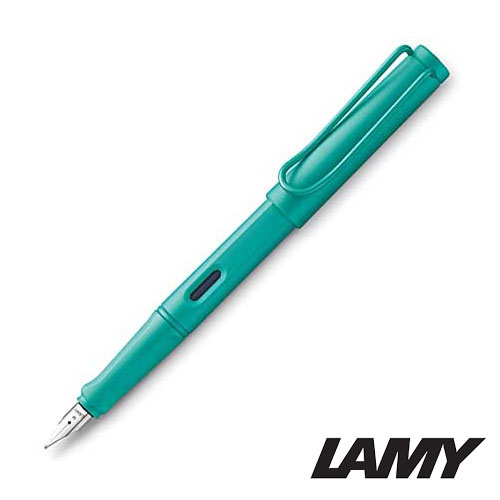 L21AQ LAMY サファリ 万年筆 細字-F アクアマリン 2020年 リミテッドカラー キャンディカラー 限定 名入れ プレゼント