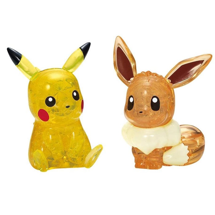 ビバリー 立体クリスタルパズル ピカチュウ&イーブイ