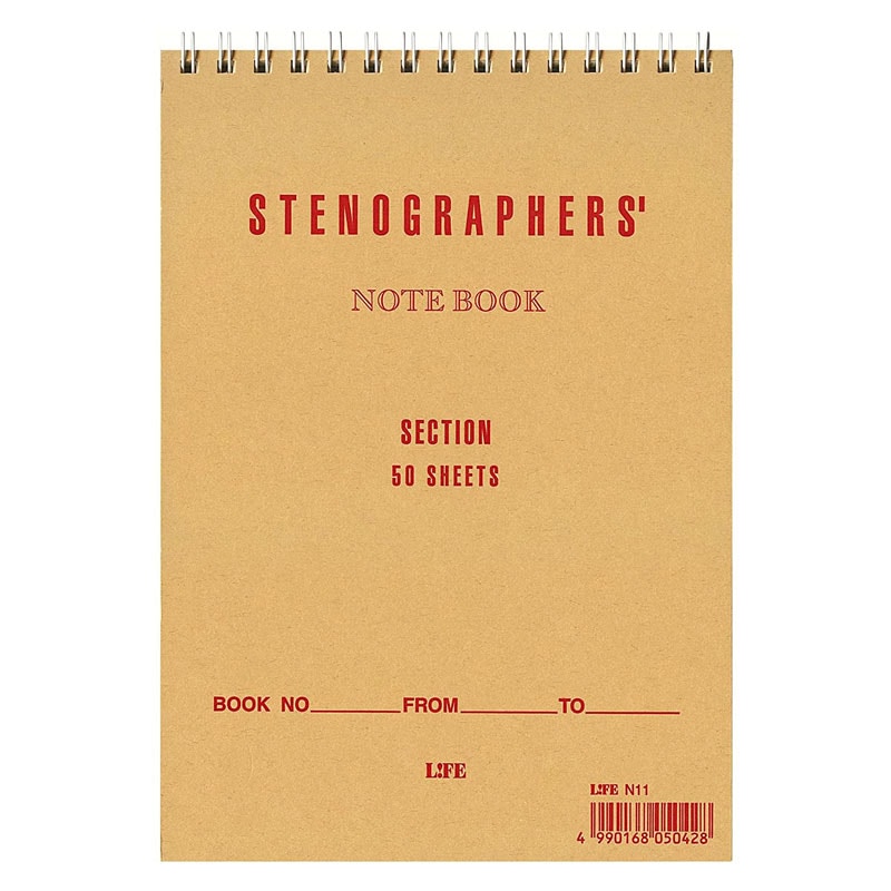 LIFE ステノグラファー 方眼 5mm ノート A5