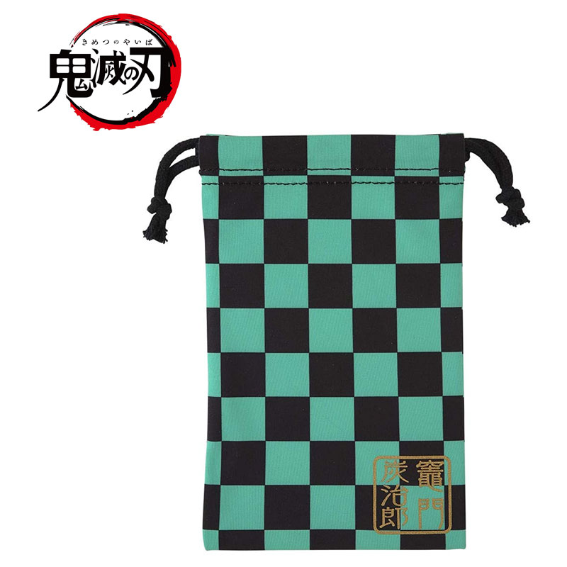 バンダイ 鬼滅の刃 眼鏡拭き巾着 竈門炭治郎 小物入れ ポーチ プレゼント ジャンプ 限定 無限列車 公式グッズ