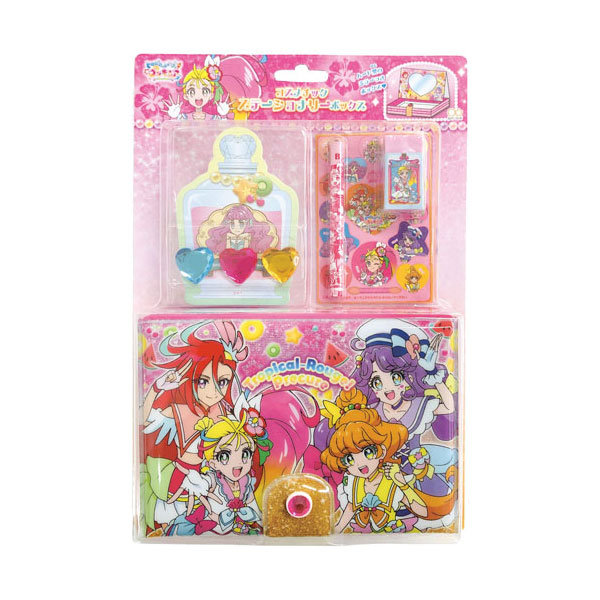 トロピカル～ジュ！プリキュア コスメチックステーショナリーボックス 女の子 キッズ プレゼント グッズ オシャレ ドレッサー 宝石箱