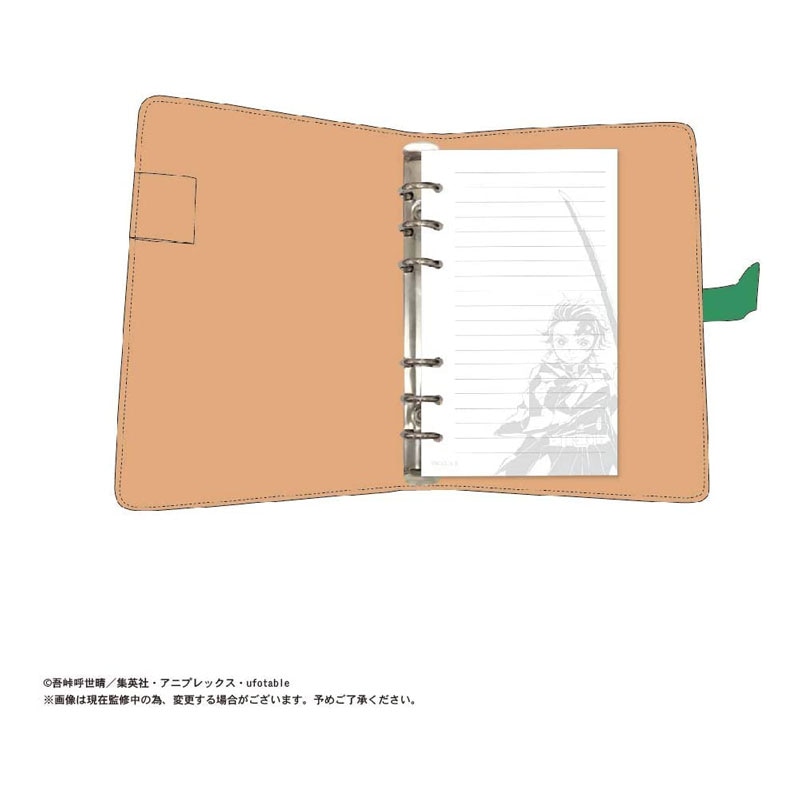 鬼滅の刃 システム手帳 胡蝶しのぶモデル レザー風 ジャンプ 限定 無限