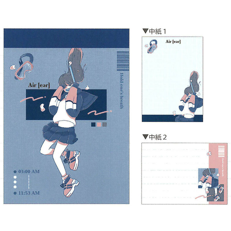 カミオジャパン ジブンマニア ミニメモ AIRER エモい女の子 グッズ イチオシ プレゼント 女子文具 雑貨