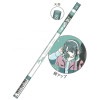 カミオジャパン ジブンマニア マット軸鉛筆 2B YOUTHFUL ELEGY 丸軸 エモい女の子 グッズ イチオシ プレゼント 女子文具 雑貨 日本製|キャラクター別3|キャラクターステーショナリー