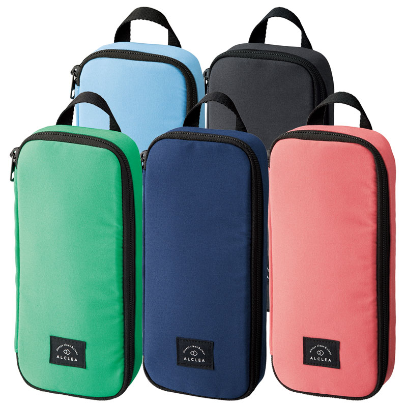 LIHIT LAB ＡＬＣＬＥＡ ボックスペンケース Lサイズ 抗菌・抗ウイルス素材 筆箱 小物入れ 整理整頓 感染予防 清潔 プレゼント