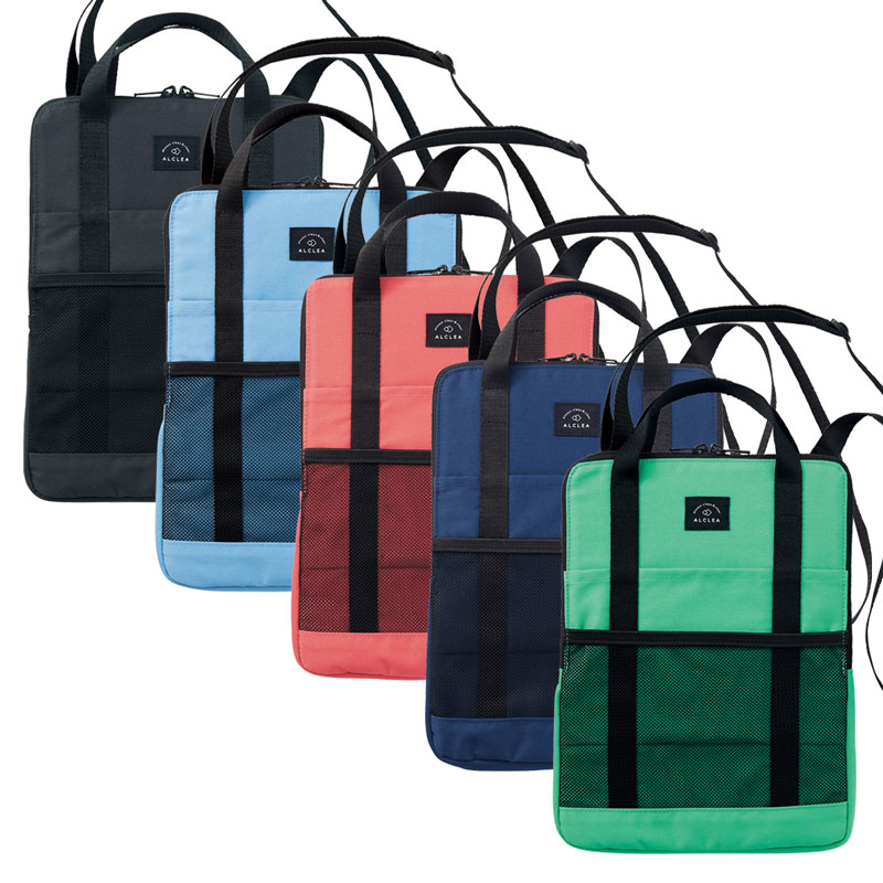 LIHIT LAB ＡＬＣＬＥＡ モバイルポーチ Sサイズ 抗菌・抗ウイルス素材 タブレットケース PCケース 整理整頓 感染予防 清潔 テレワーク プレゼント