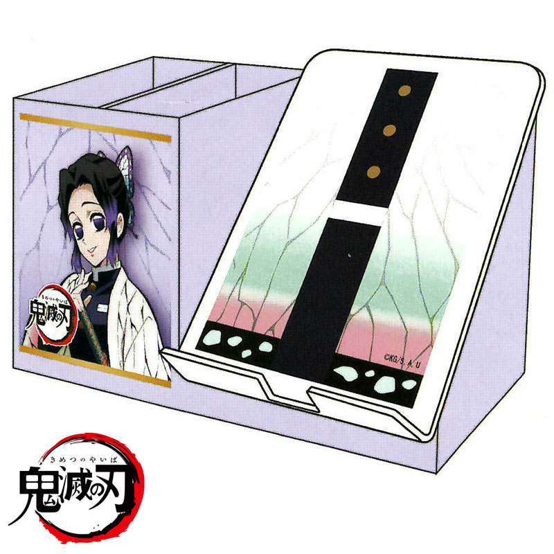 バンダイ 鬼滅の刃 スマホスタンドチェスト 胡蝶しのぶ 小物入れ ペン