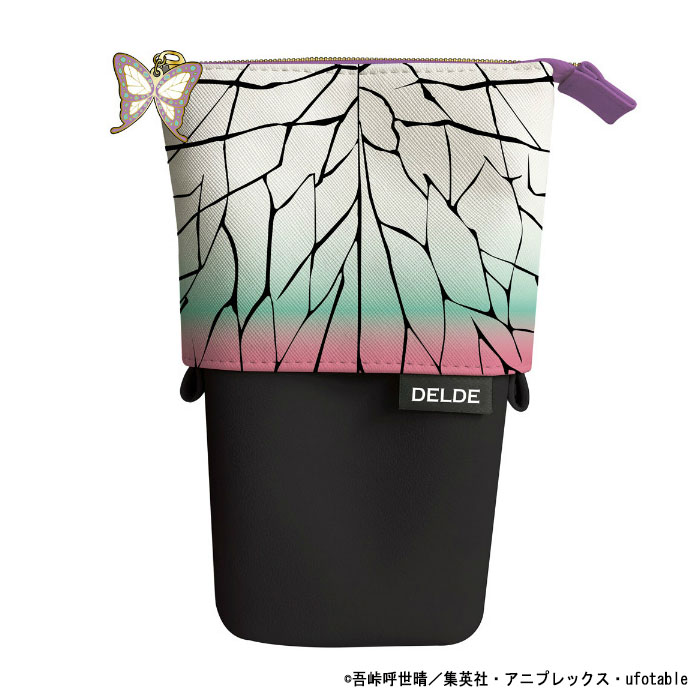 サンスター文具 鬼滅の刃 DELDE ペンケース 胡蝶しのぶ 立つペンポーチ