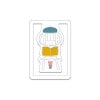 山櫻 しおりクリップ 本とお茶と音楽と mizutama ブックマーク 付箋 コラボ 雑貨 グッズ 読書時間|女性にお薦め・母の日・ギフト・プレゼント|かわいい文房具