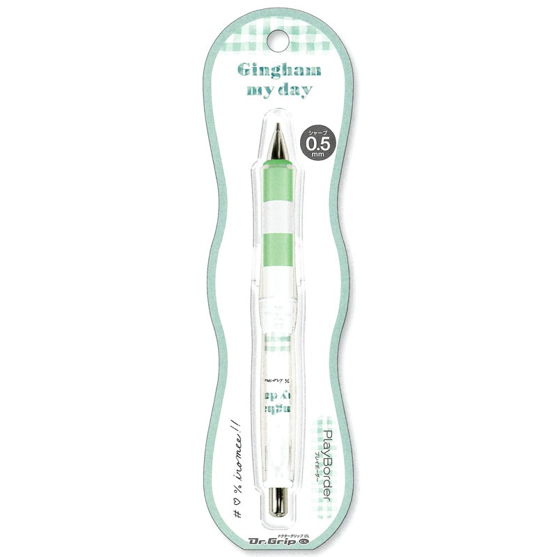 クラックス ドクターグリップcl プレイボーダー Gingham My Day シャープペン Pilot コラボ 女子文具 限定 キャラクターステーショナリー キャラクター筆記具 ドクターグリップ 文房具を贈り物に 文具の森 大人の文具ギフト館