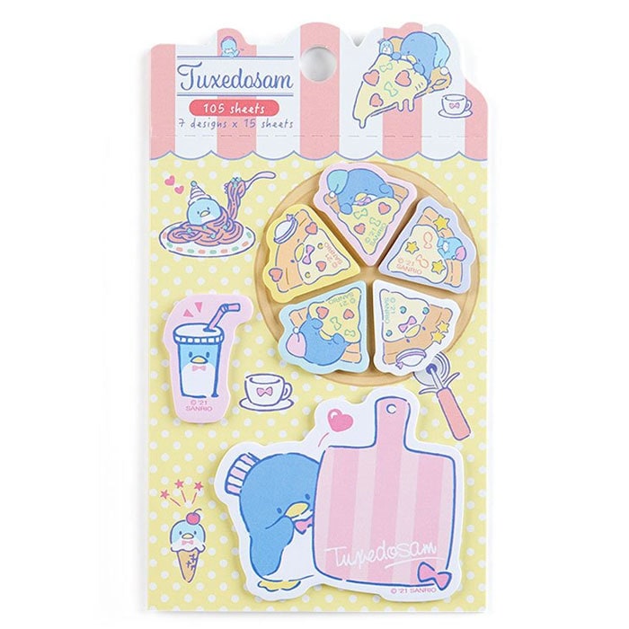 サンリオ タキシードサム タックメモ 105枚 マーキングに便利な付箋