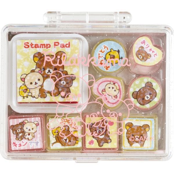 サンエックス リラックマ スタンプセットミニ スタンプ