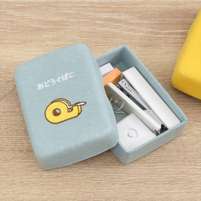 ピージーデザイン PUPU FELT マルチボックス お道具箱 グリーン