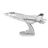 テンヨー メタリックナノパズル 航空自衛隊 F-35 （A version） 立体パズル 精密モデル 美しい ギフト プレゼント 知育玩具 おうち時間 大人の趣味|ナノブロックパズル|高級雑貨・木製玩