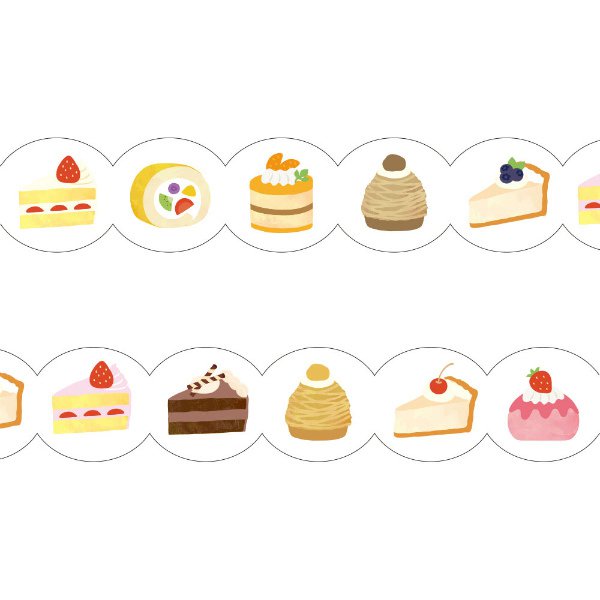 サンスター文具 Omise ダイカットマスキングテープ ケーキ 限定 カフェ ポップ かわいい 女子文具 デコレーション キャラクターステーショナリー キャラクター別 お菓子シリーズ 文房具を贈り物に 文具の森 大人の文具ギフト館