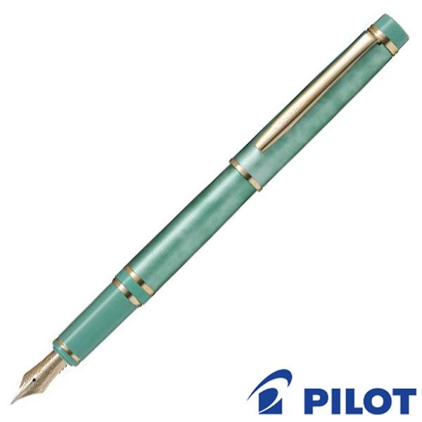 PILOT FGN-2MR-BG-M グリーン 万年筆 万年筆 グランセ 14K PILOT FGN-2MR-BG-M グリーン 万年筆