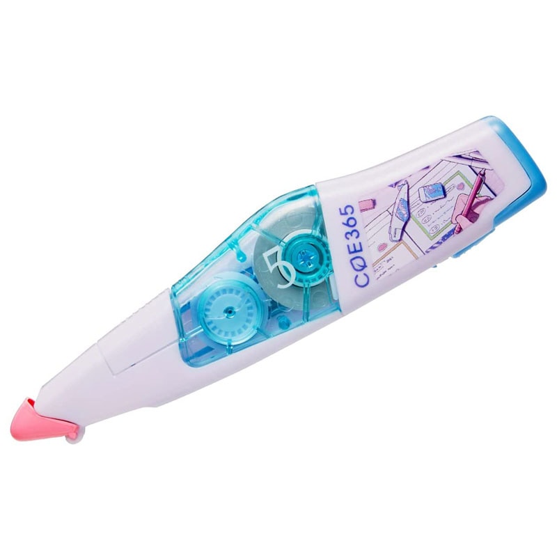 プラス SDGs エコ文具シリーズ COE365 机の上 修正テープ ホワイパーPT 5mm巾オシャレ Z世代 エモい 限定