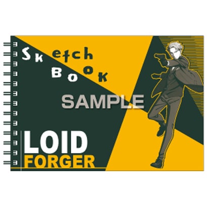 ヒサゴ SPY×FAMILY 図案スケッチブック ロイド 大人気 マルマン コラボ 限定 グッズ プレゼント ジャンプ