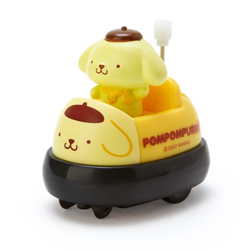 ポムポムプリン　デスククリーナー　サンリオ　ほうき　車 ポムポムプリン デスククリーナー サンリオ ほうき 車